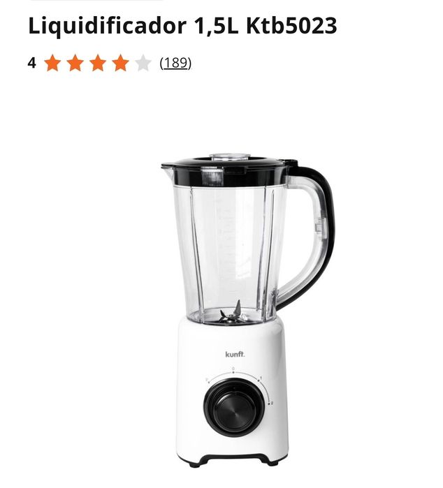 Liquidificador jarro plástico novo