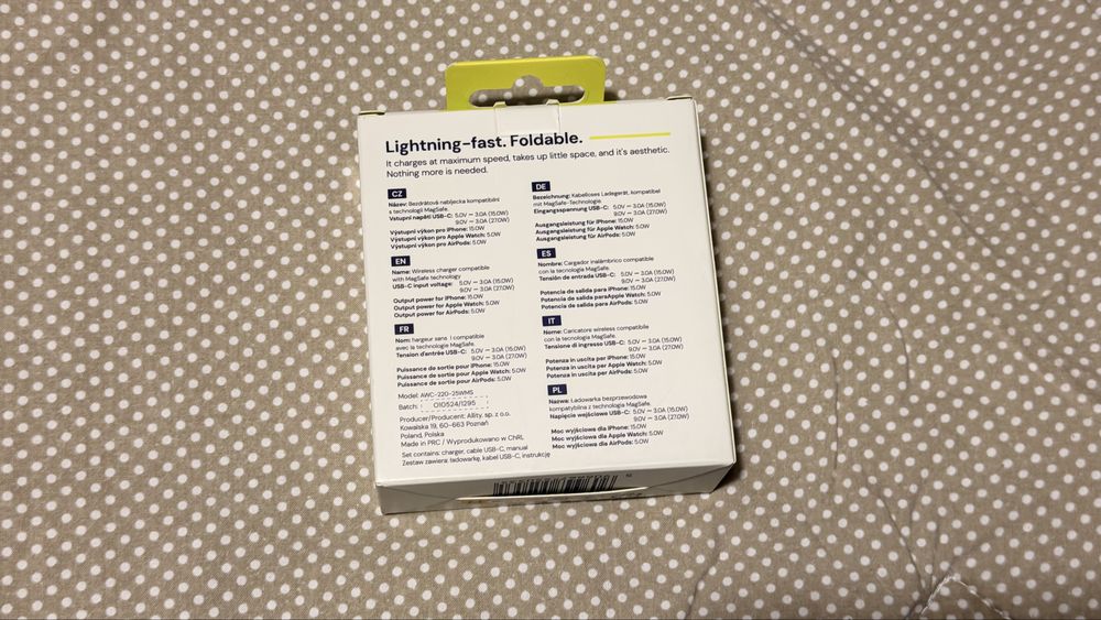 Ładowarka indukcyjna do iPhone ability 25W