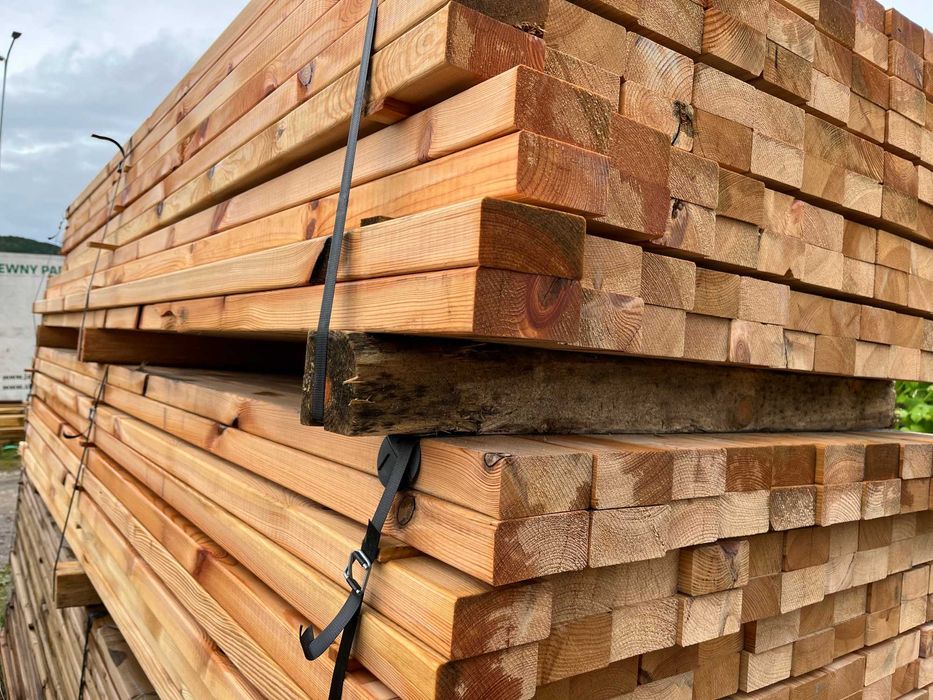 Kantówka strugana sucha 45 x 95 x 4,2 m.