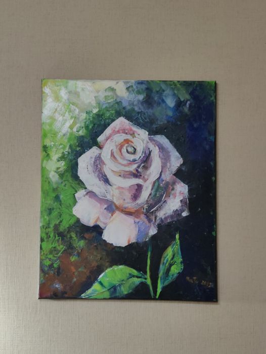 Картина на полотні ( троянда )