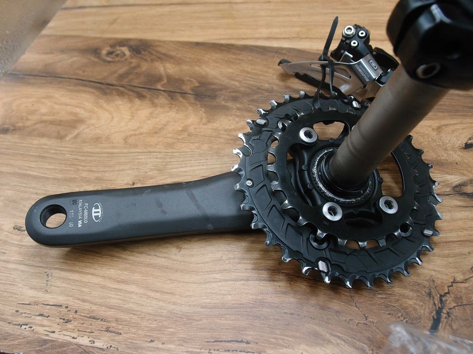 korba rowerowa Shimano Deore FC-M6000 double 34/24 T