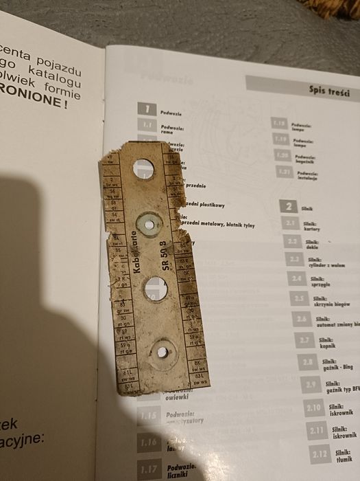 Kabelkarte Simson SR 50 karta instalacji elektrycznej Simson SR50/80