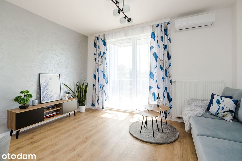 Nowe 3 pokoje Balkon Klimatyzacja wykonczone pod klucz Marki Słoneczna