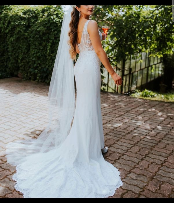 Suknia ślubna Justin Alexander  88097 rybka