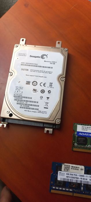 Disco 500Gb + memorias 10Gb