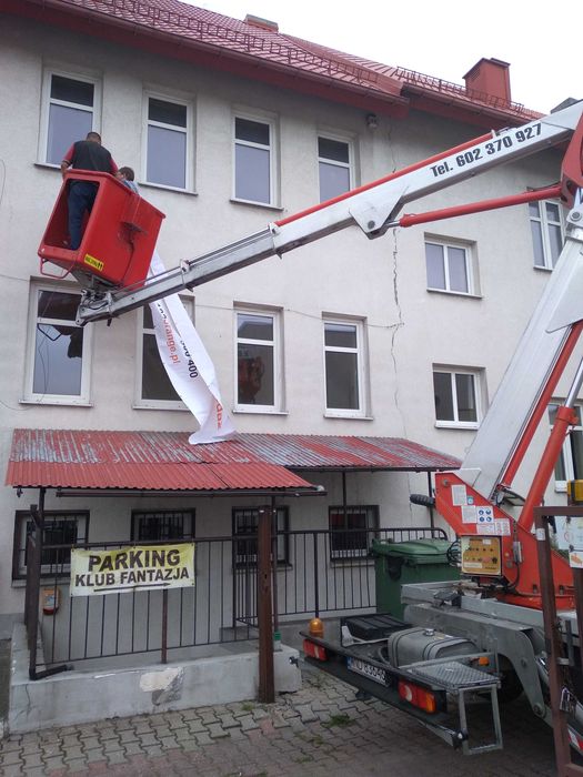 Podnośnik koszowy PAJĄK Gniezno