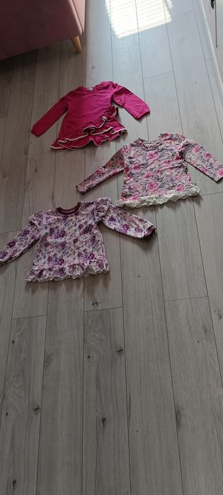 Paka ciuszków dla dziewczynki rozm. 98