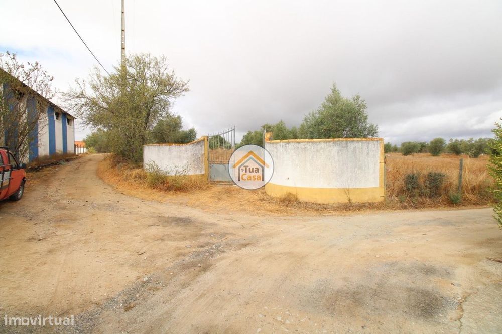 Terreno Misto com 26.000m2 com Área Urbana de 296m2 em Reguengos de Mo