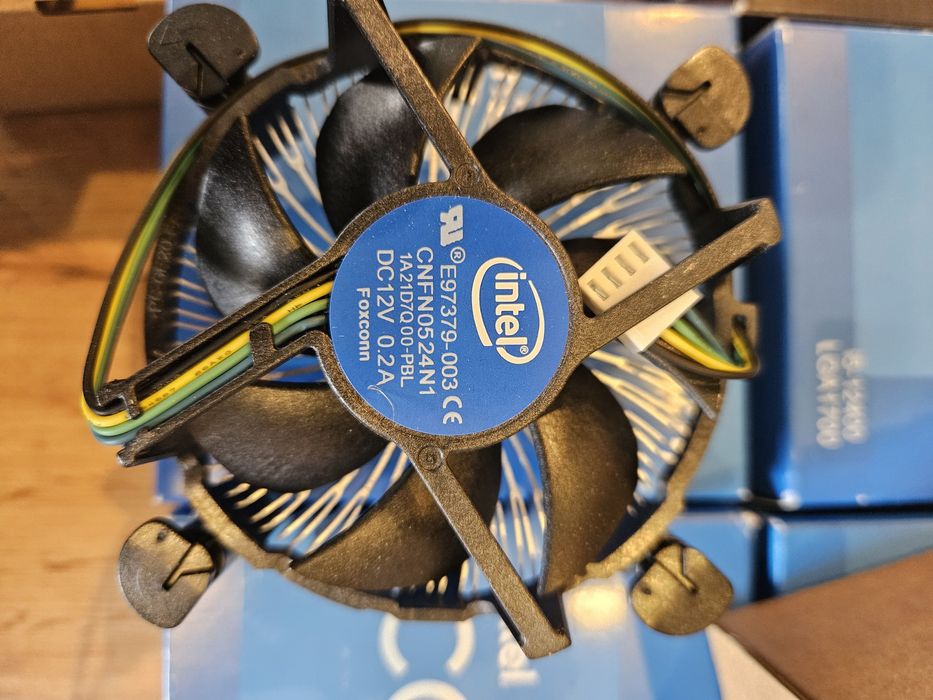 11x Intel chłodzenie procesora