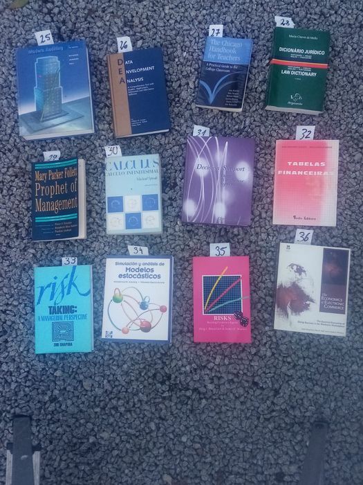 Conjunto de Livros - ECONOMIA (Valor Unitário 15€)