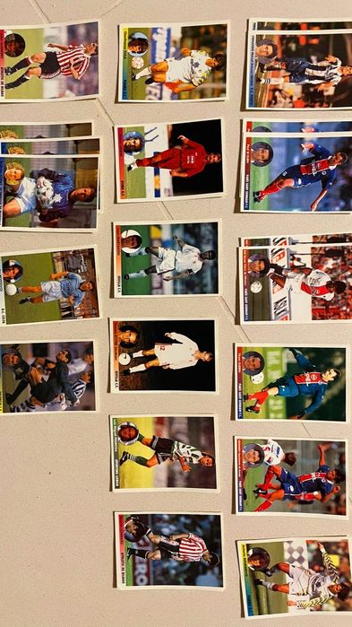 54 cromos "Los Mejores Equipos de Europa"