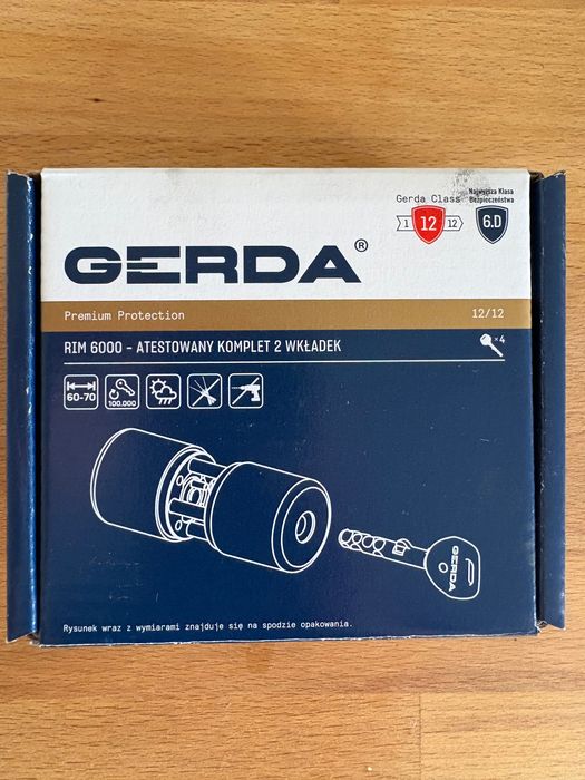 Wkładka Gerda Rim 6000 (stary typ)