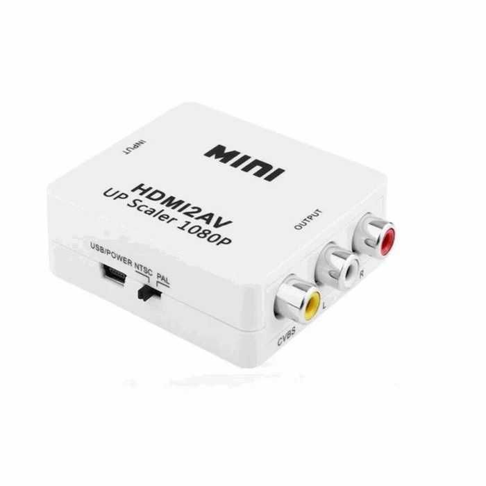Conversor HDMI para RCA-AV 1080p Sanda SC-3826 Novos em caixa