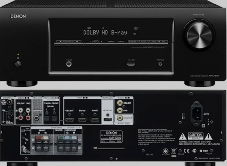Kino domowe 5.1 Denon AVR -X500