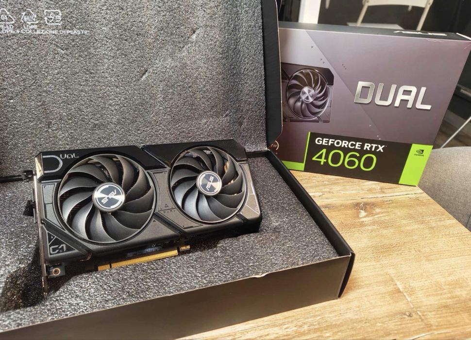 ASUS GeForce RTX 4060 Dual OC 8GB - Gwarancja do lipca 2027