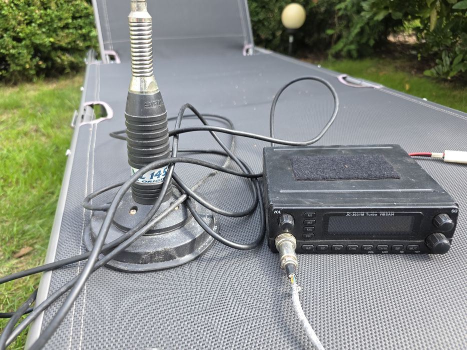 CB radio Yosan 3031M Turbo antena Sirio ML145