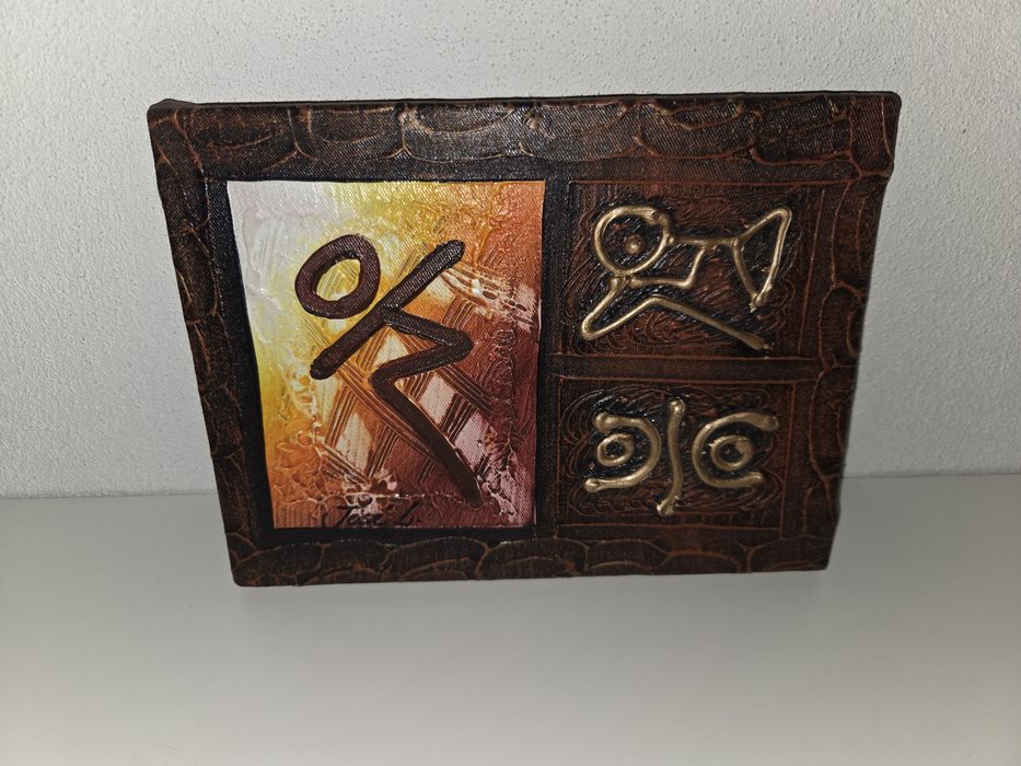 Coleção 6 Quadros Étnicos Taíno (Punta Cana) – Arte em Relevo