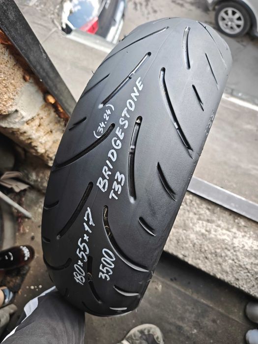 Мото шина резина спорт 180/55 R17 задняя с Германии