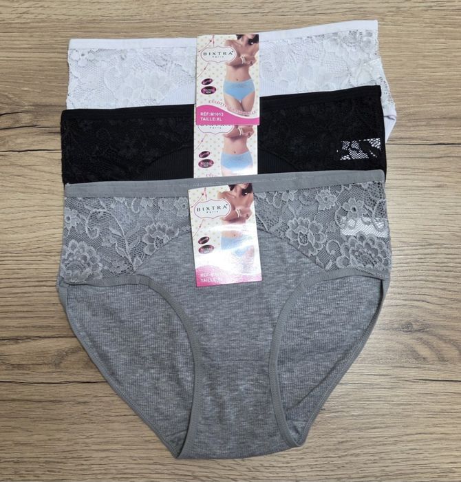 Majtki Damskie komplet 3sztuki XL