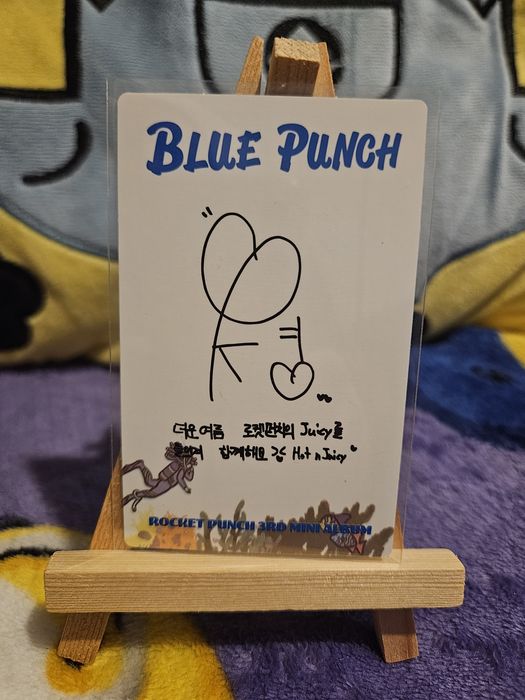 rocket punch kpop album karta photocard
