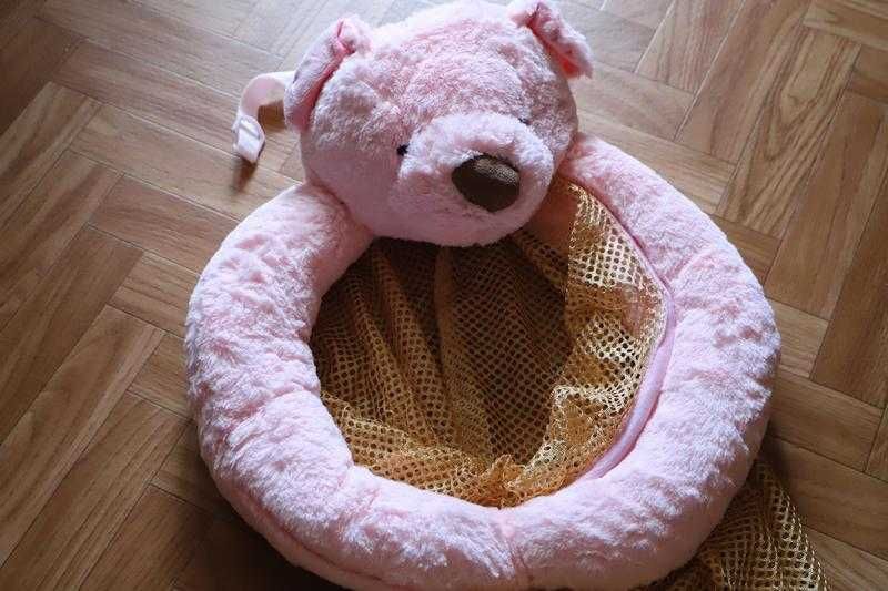 Органайзер для игрушек подвесная корзина для игрушек мишка плюшевый