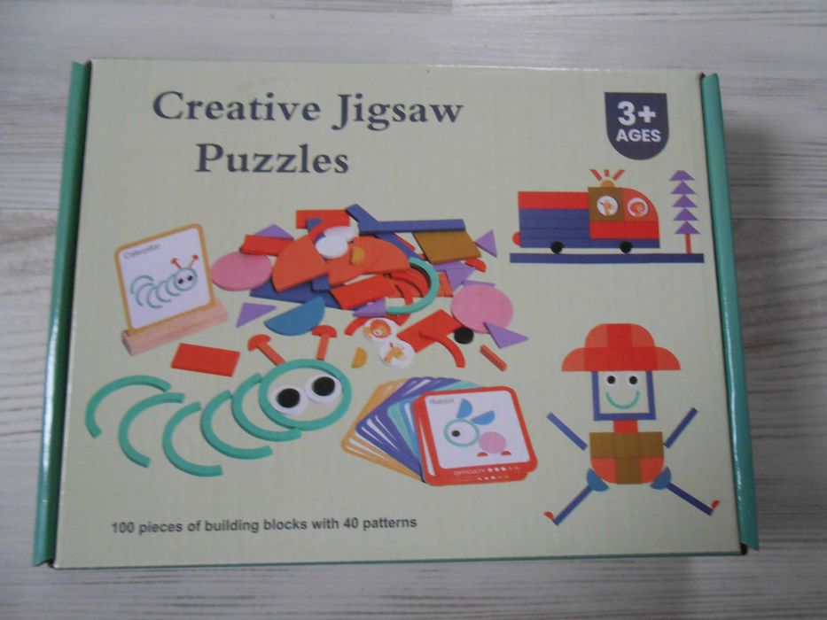 Цікаві мозаїки: геометрична, логічна, збери малюнок, креативна.