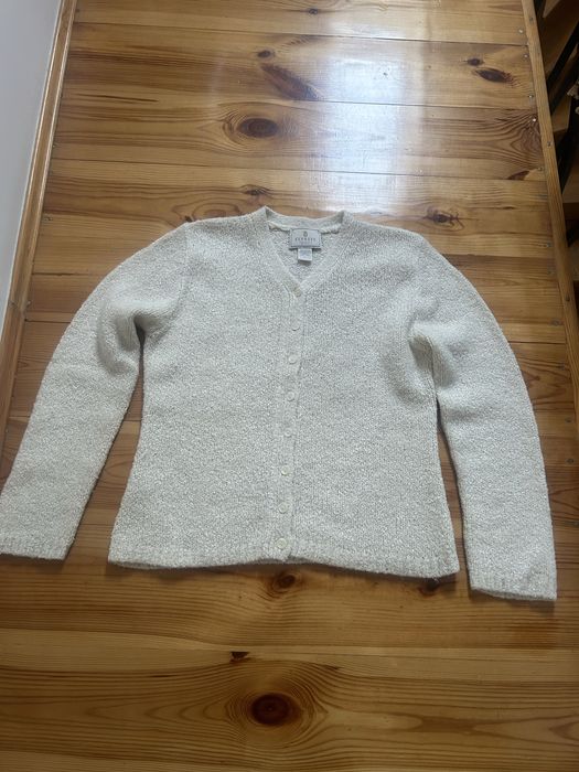 Sweter/kardigan L akryl/moher
