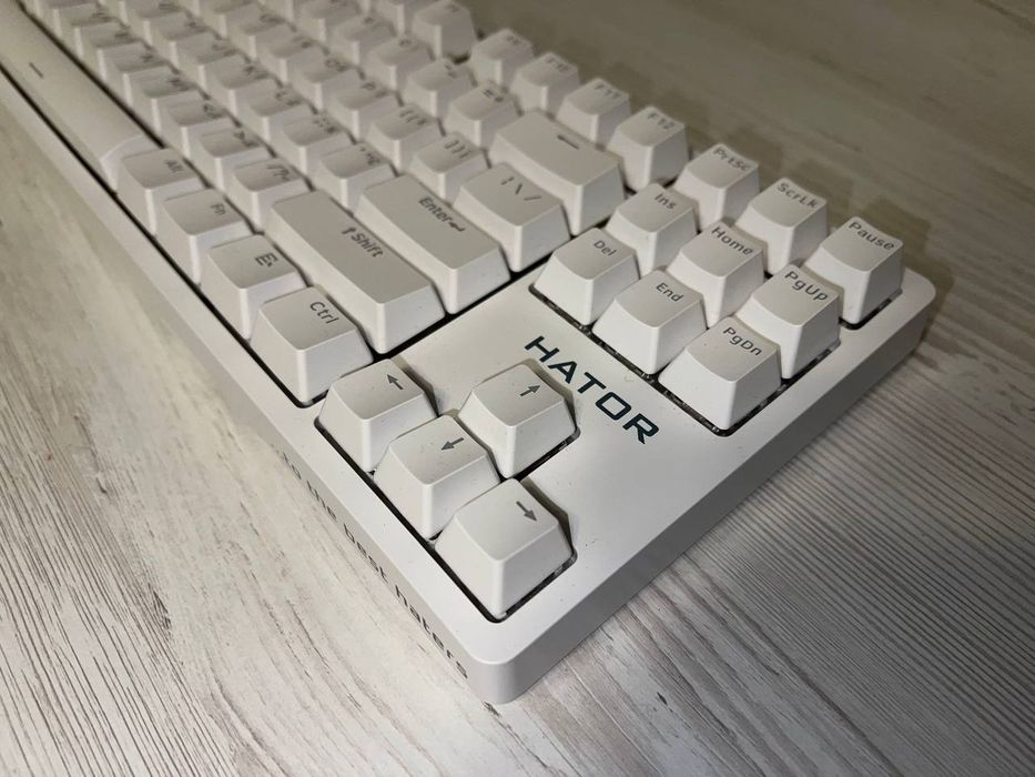 Механічна Клавіатура HATOR Rockfall 2 Mecha TKL Orange White