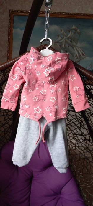 Костюмчик на дівчинку 6-12 м
