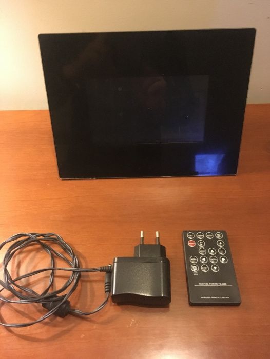 Moldura Digital 8 Polegadas Preto Take MS