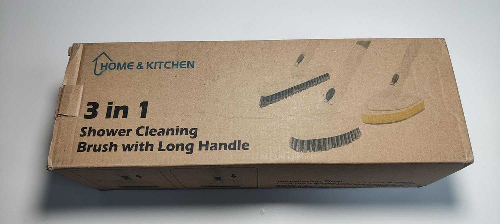 Zestaw 3w1 do czyszczenia prysznica/łazienki nowy.