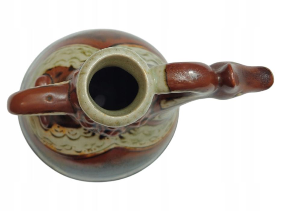 Dzban Ceramiczny FNK Bochnia Figuralny Stylizowany Koń Lajkonik