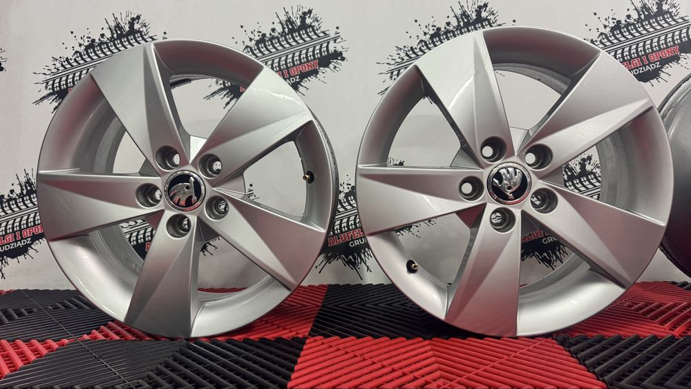 Alufelgi OEM Skoda 15" 5x100 Polo Ibiza Fabia