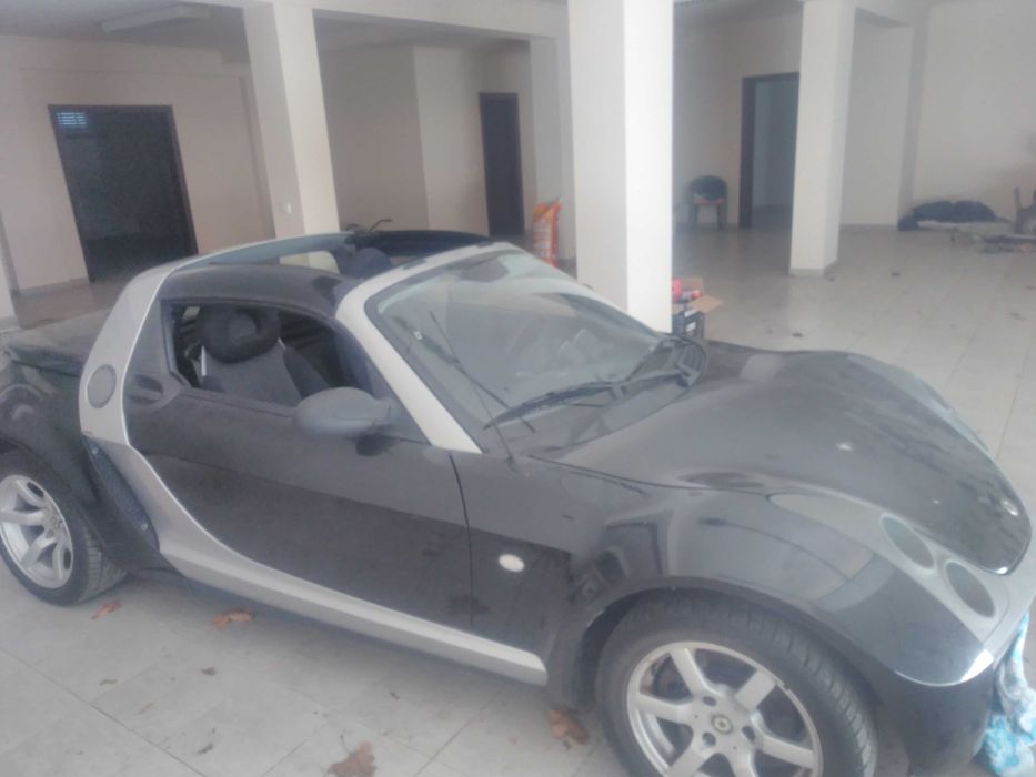 Smart roadster para peças completo matricula estrangeira