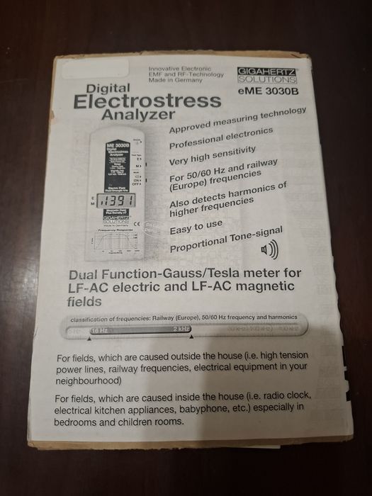 Miernik pól elektrycznych i magnetycznych