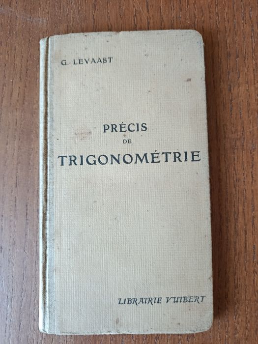 Précis de trigonométrie