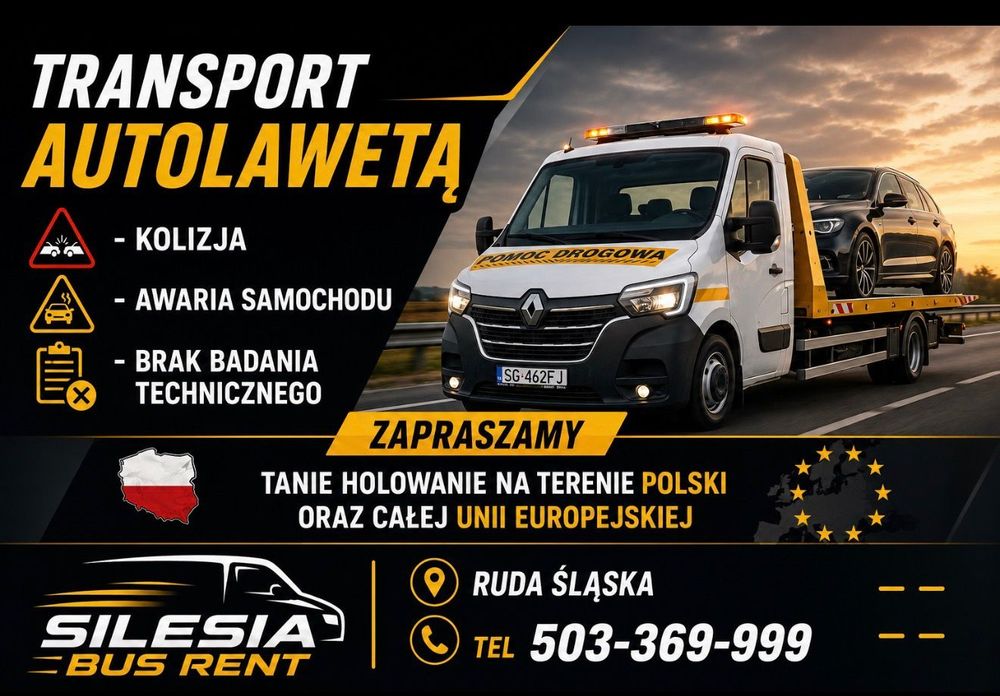 Wynajem busa  z kierowcą  Tanio