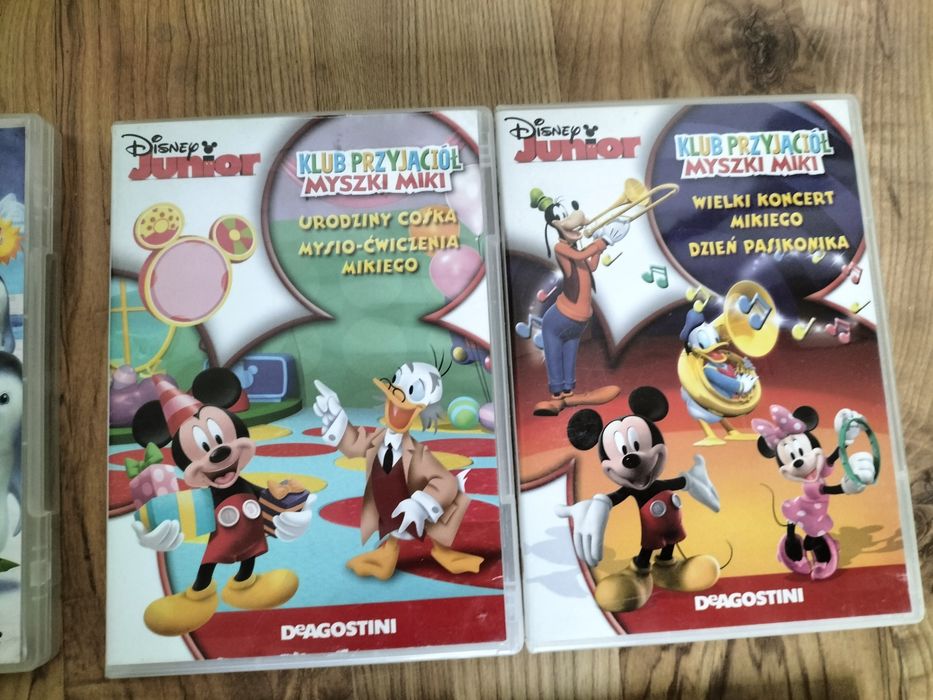 Bajki DVD dla dzieci. Mickey, świnka Peppa