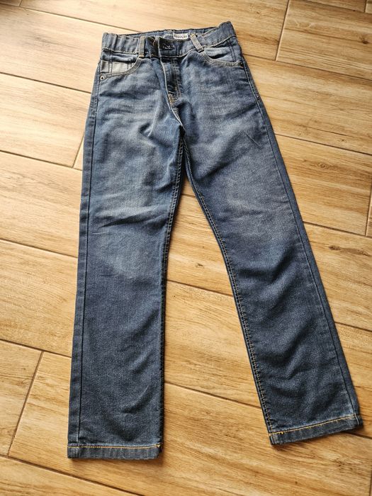 Spodnie jeans chłopięce rozmiar 134 / 140