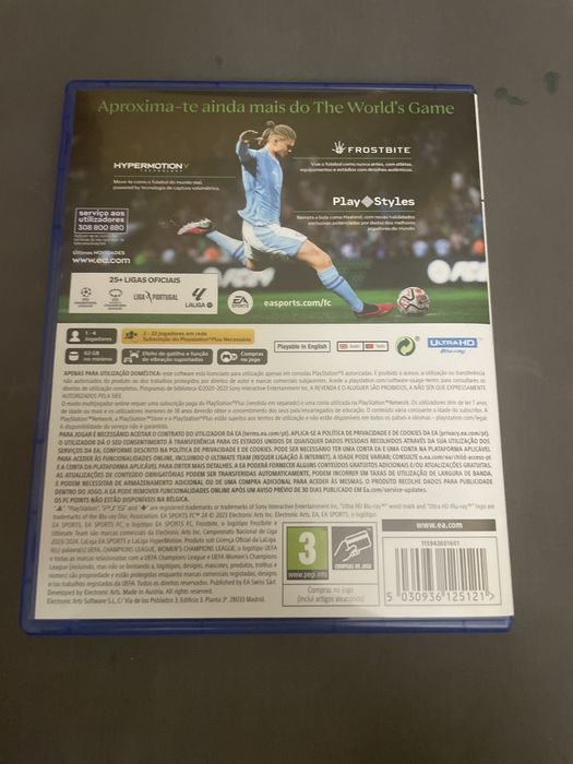 Jogo ea sports fc 24 ps5