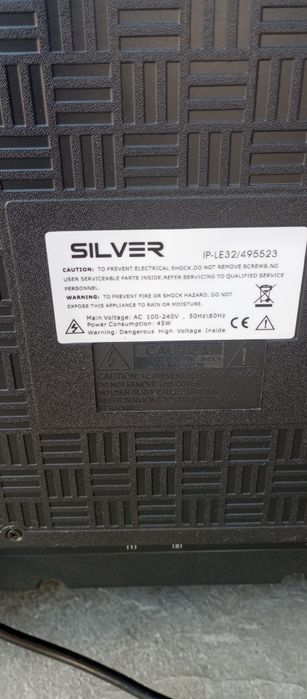TV led silver 32"