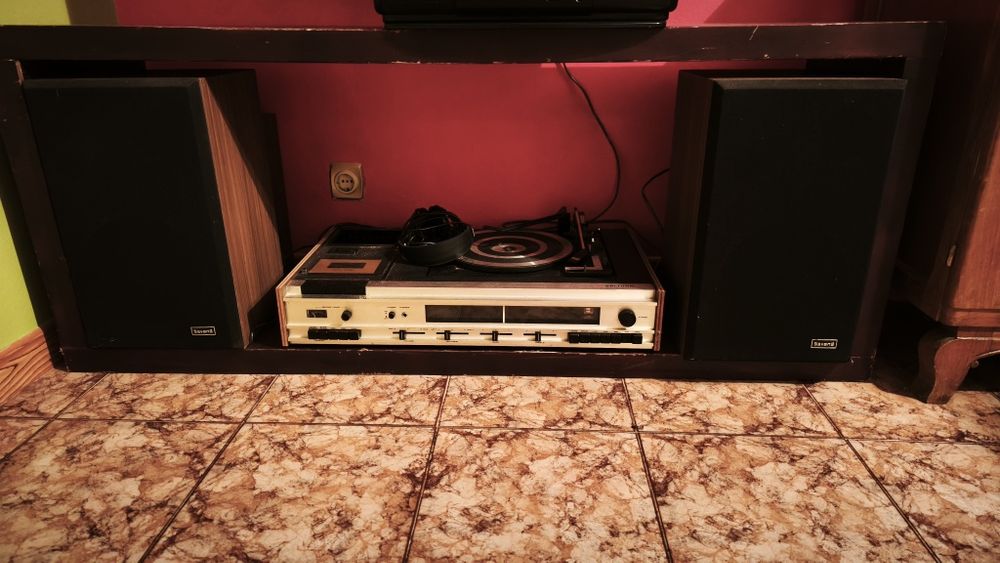 Leitor de disco e cassetes e radio WALTHAM