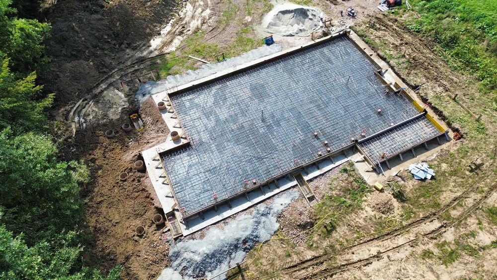 Wykonanie płyty fundamentowej, płyta fundamentowa, płyty fundamentowe