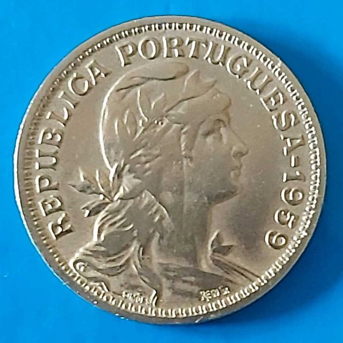 50 Centavos de 1959, Republica Portuguesa