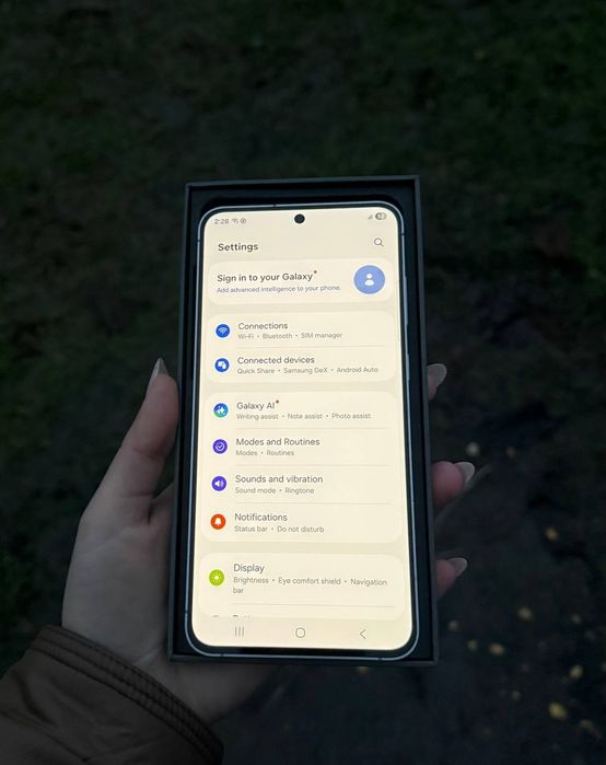 Samsung S25 FE neverlock (open box)