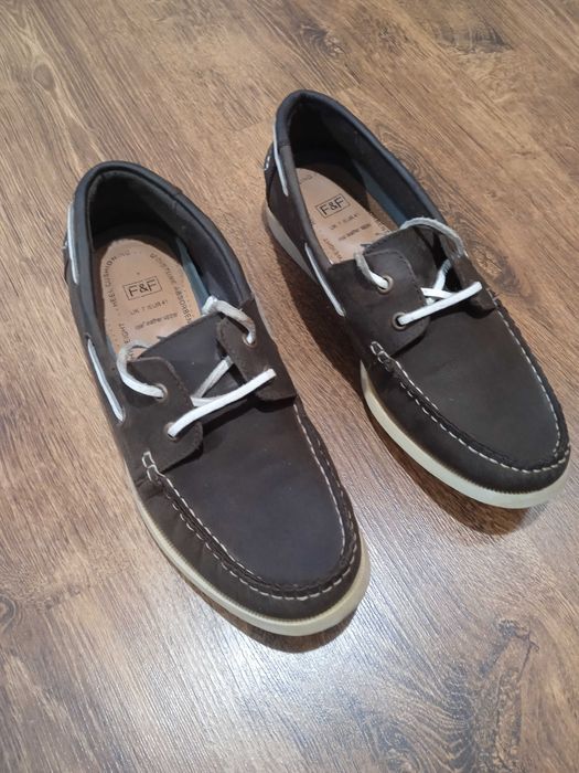 Продам чоловічі шкіряні мокасини бренду F F