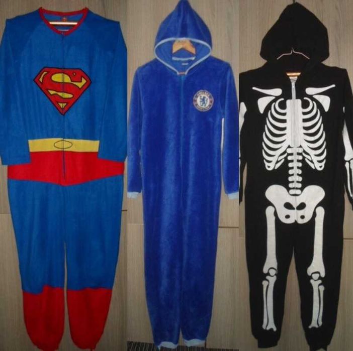 Комбинезон пижама слип кигуруми флисовый размер S/M