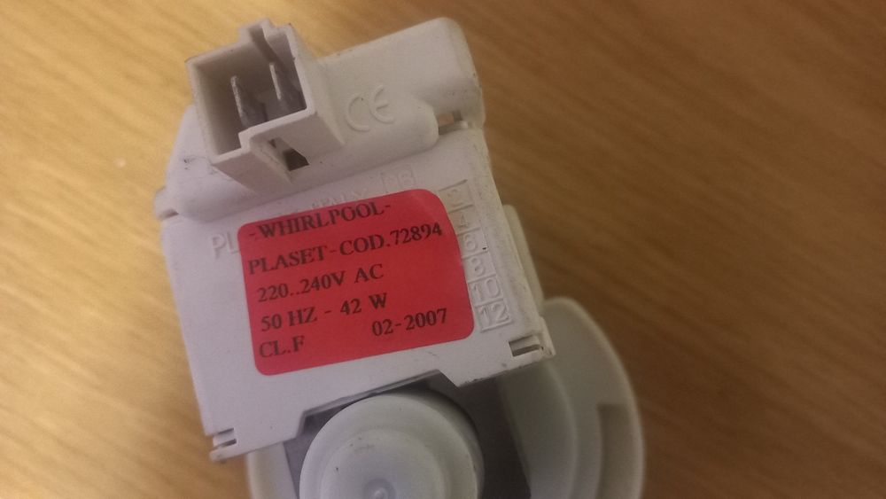 Bomba esgoto Whirlpool Plaset cod 72894