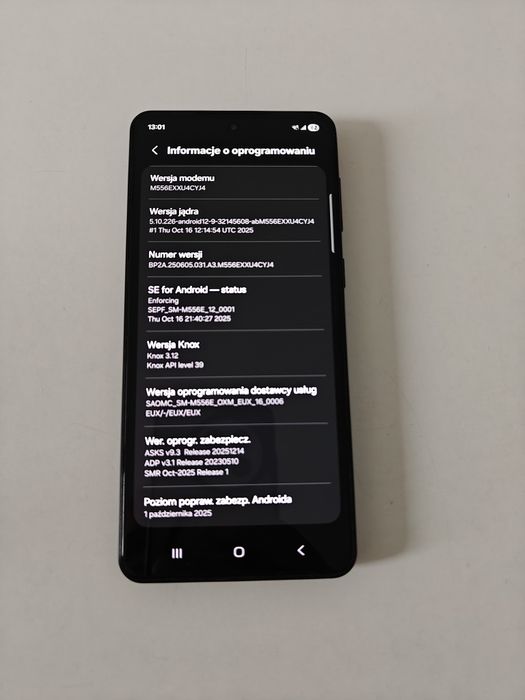 Samsung M55 5G 8/256GB bateria 5000mAh 12M Gwarancji