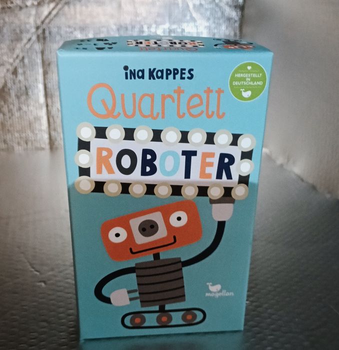 Gra karciana Kwartet - Roboty Ina Kappes